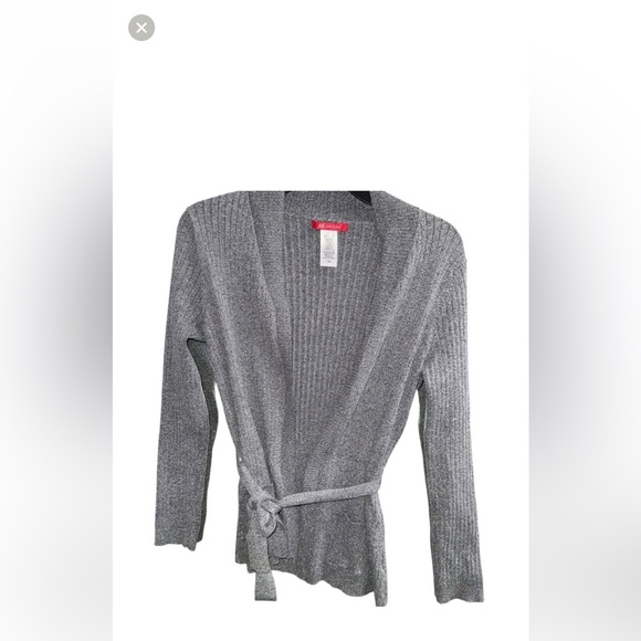 Anne Klein Charcoal Women's Cardigan - Picture 1 of 5